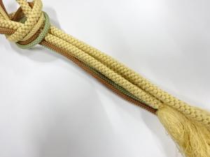 正絹　手組帯締め